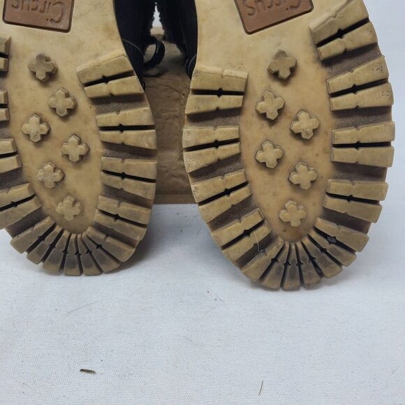 Circus By Sam Edelman Womens Kilbourn Winter Boots Brown Faux Fur Lace Up SZ 6 - Picture 11 of 12